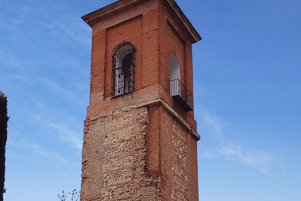 Torre de Santa Maria bell tower in Alcala de Henares