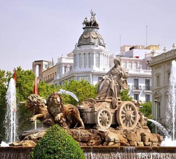 Fuente de Cibeles en Madrid