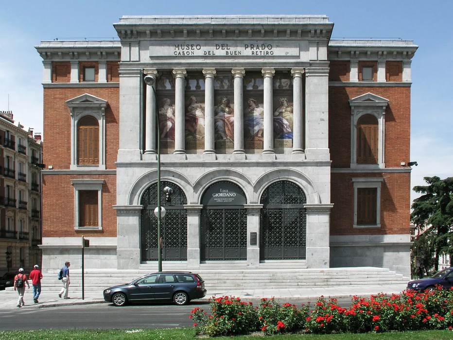 Fachada del Museo del Prado en Madrid