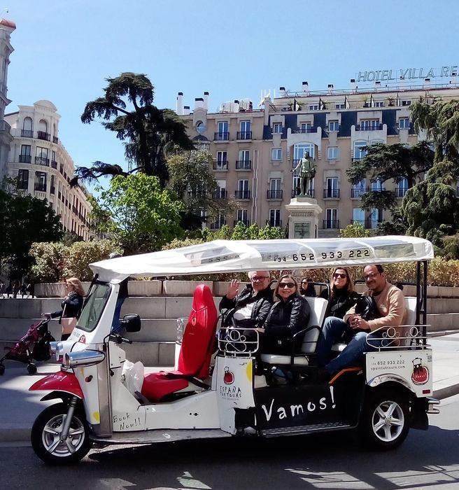 Recorrido real en Tuk-Tuk 2H